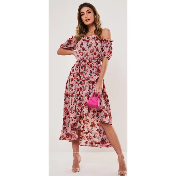 missguided red floral dress Black Dress Red Flower Wrap Dress Buy Missguided Red Black Floral Puff Sleeves Mini Wrap Dress